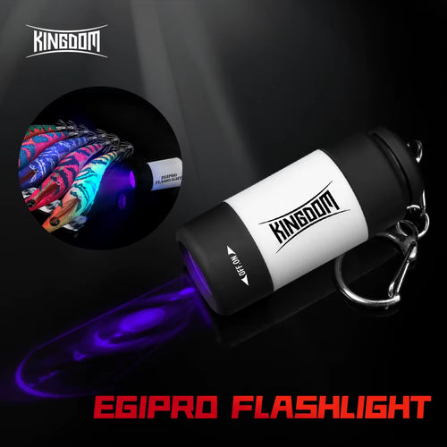 5.3Cm*2Cm Flashlight Fishing Tackle USB Interface Mini Easy to Carry Use Rechargeable Plastic Fishing Flashlight Tools